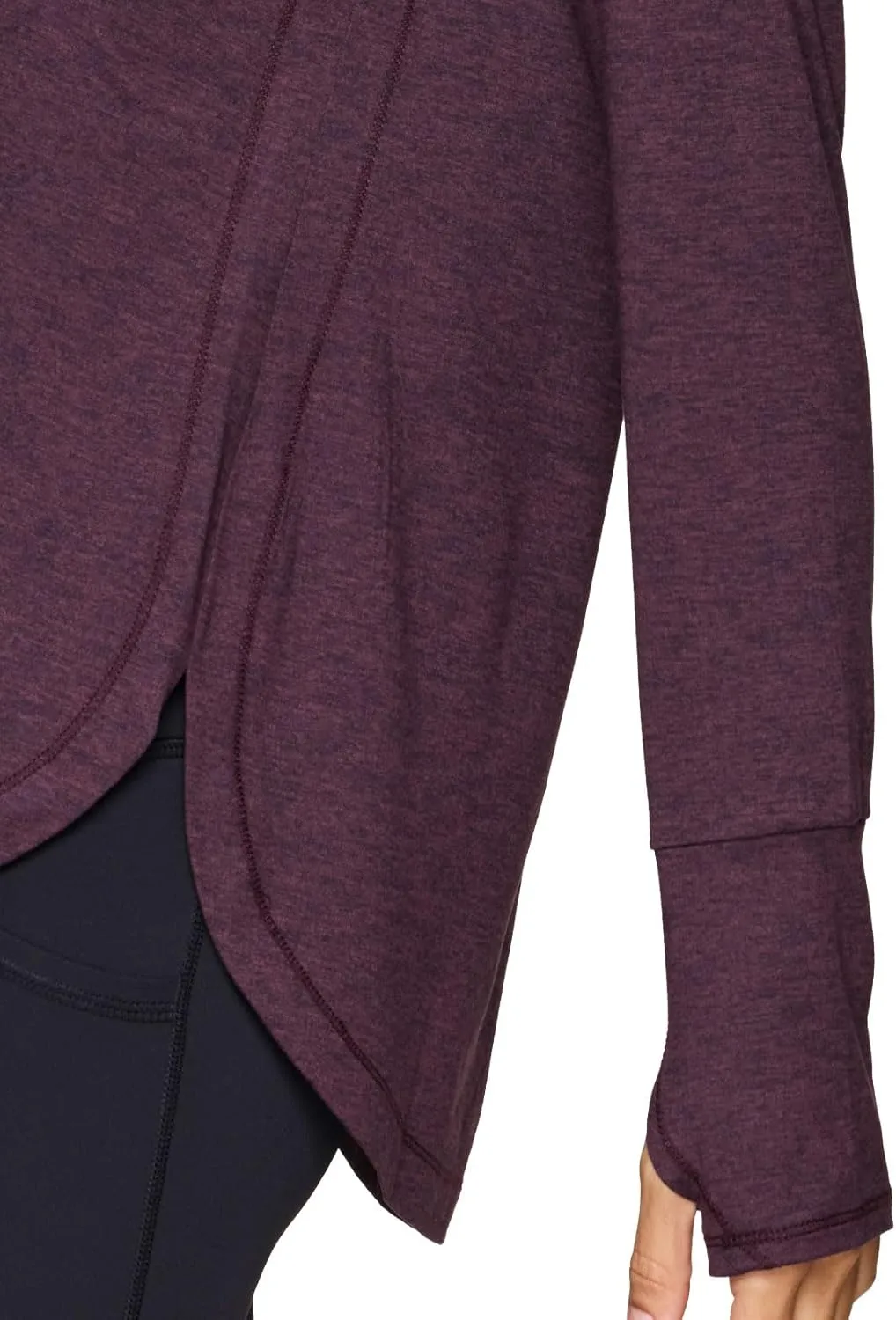 RBX Active Women's Fashion Athletic Yoga Long Sleeve Super Soft T-Shirt
