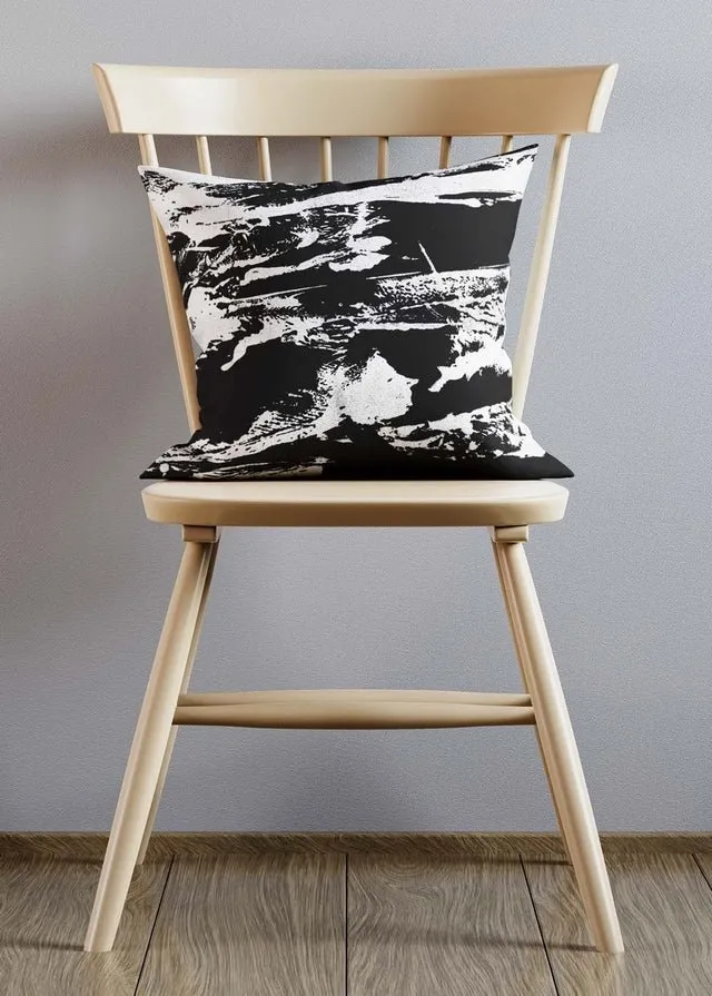 Ripped Paper Pattern Cushion