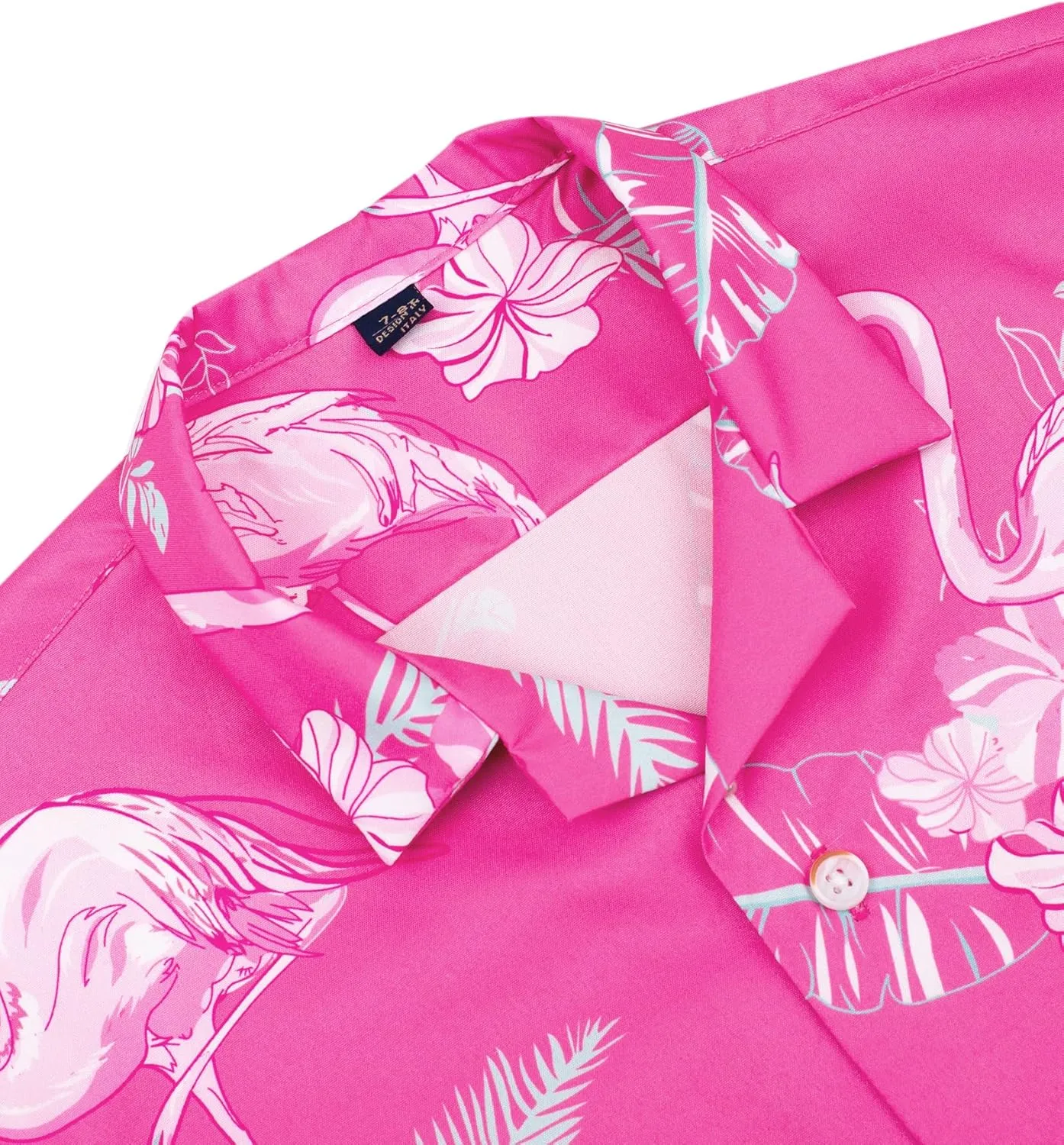 siliteelon Boys Hawaiian Shirts Short Sleeve Cotton Summer Beach Button Down Casual Aloha Luau Shirts for Kids