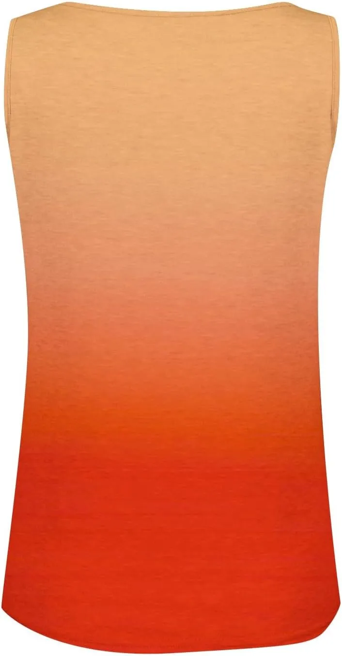 Tank Top for Women 2024 Summer Tops Casual Button Down Shirts Slim Fit V Neck Sleeveless Holiday Versatile Blouses