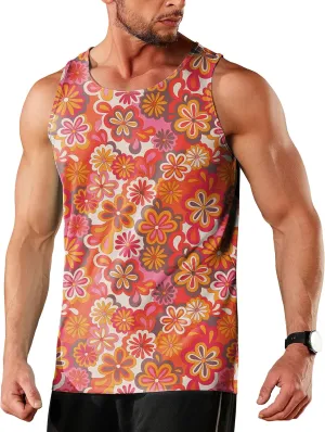 Tank Tops Men Graphic Tank Tops for Men Workout Tank Tops Summer Sleeveless Shirts for Men Sport T-Shirts