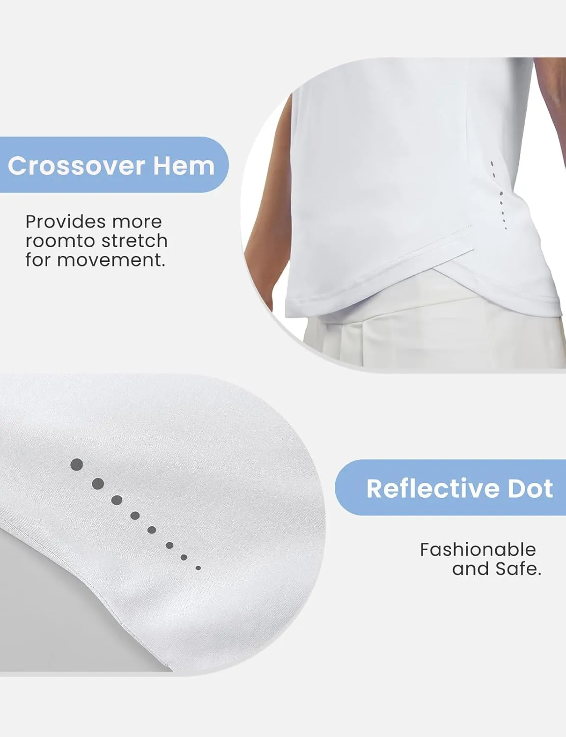 TBMPOY Women's Golf Shirts Sleeveless Collared Polo Tank Top UPF 50  Quick Dry Tennis V-Neck Ladies Sports