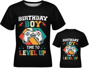 Unisex 3D Graphic Printed T-Shirts, Boys Girls Kids Crewneck Short Sleeve T Shirts, Cool Tees for 6-16 Years Teens