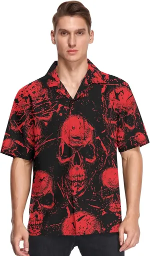 visesunny Hawaiian Shirts for Men Short Sleeve Aloha Beach Shirt Floral Summer Casual Button Down Shirts