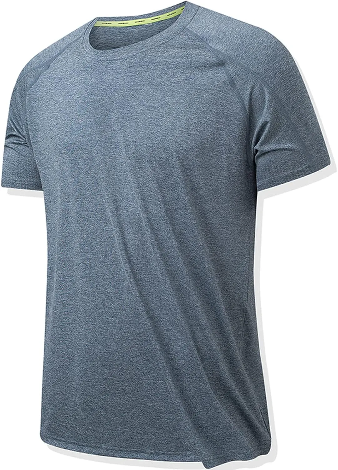 Workout Shirts for Men Oversized Gym Performance Short Sleeve Undershirts Running Fitness Quick Dry Athletic T-Shirts