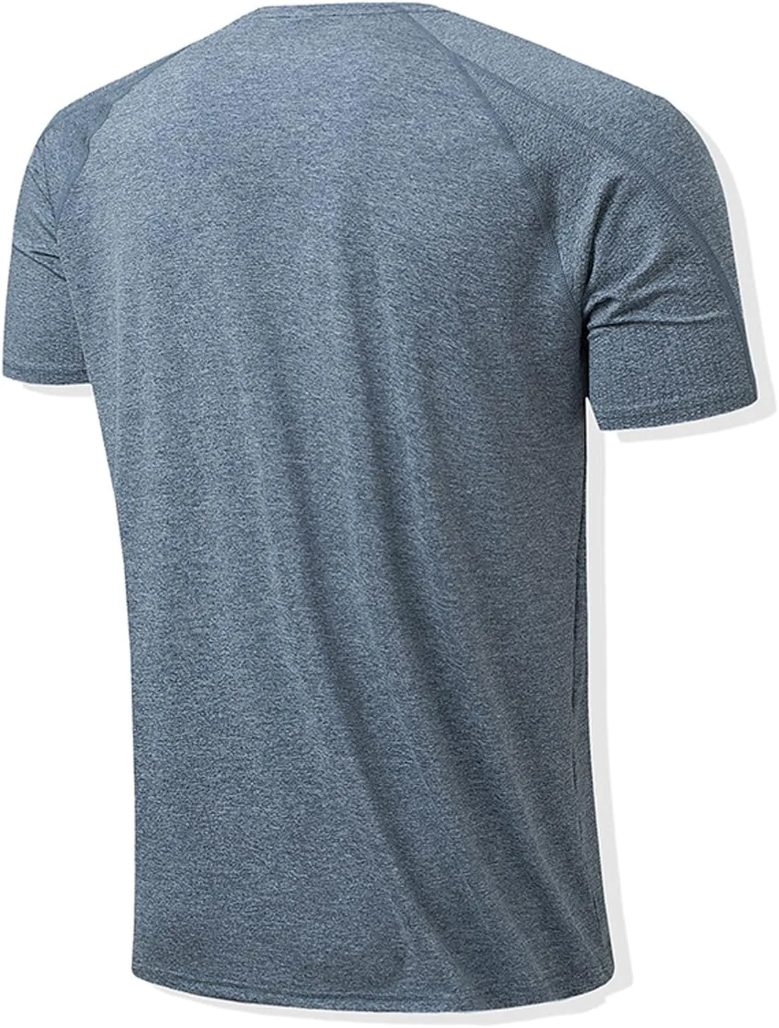 Workout Shirts for Men Oversized Gym Performance Short Sleeve Undershirts Running Fitness Quick Dry Athletic T-Shirts
