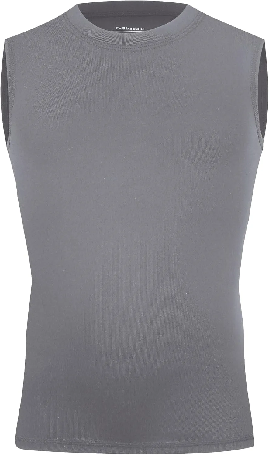 Youth Boy Girls Sleeveless Compression Shirt Kid Athletic Tank Top Quick Dry Basketball Football Undershirt