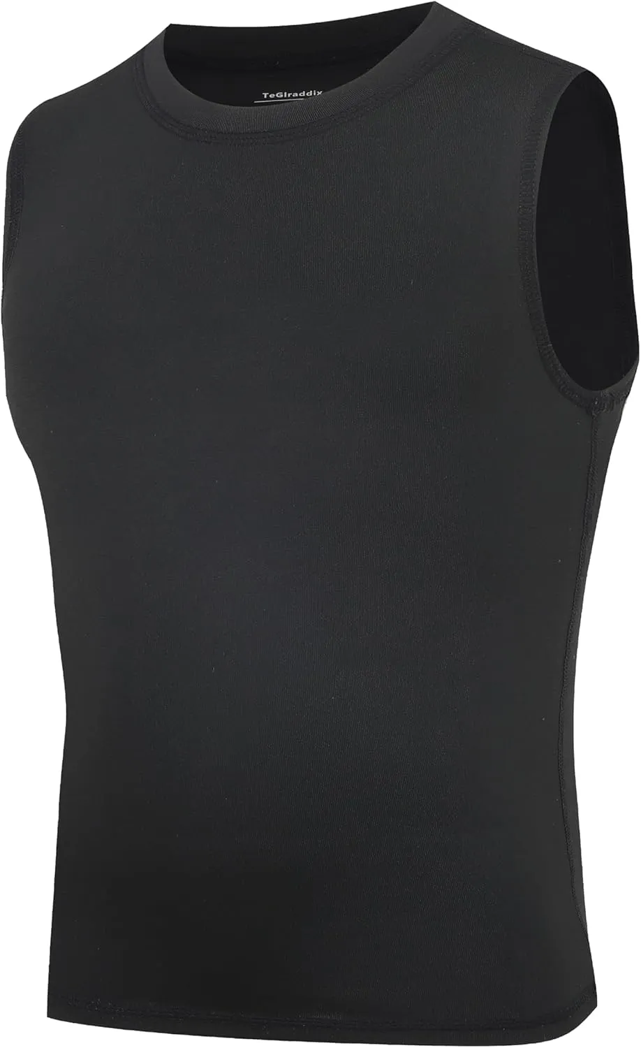 Youth Boy Girls Sleeveless Compression Shirt Kid Athletic Tank Top Quick Dry Basketball Football Undershirt
