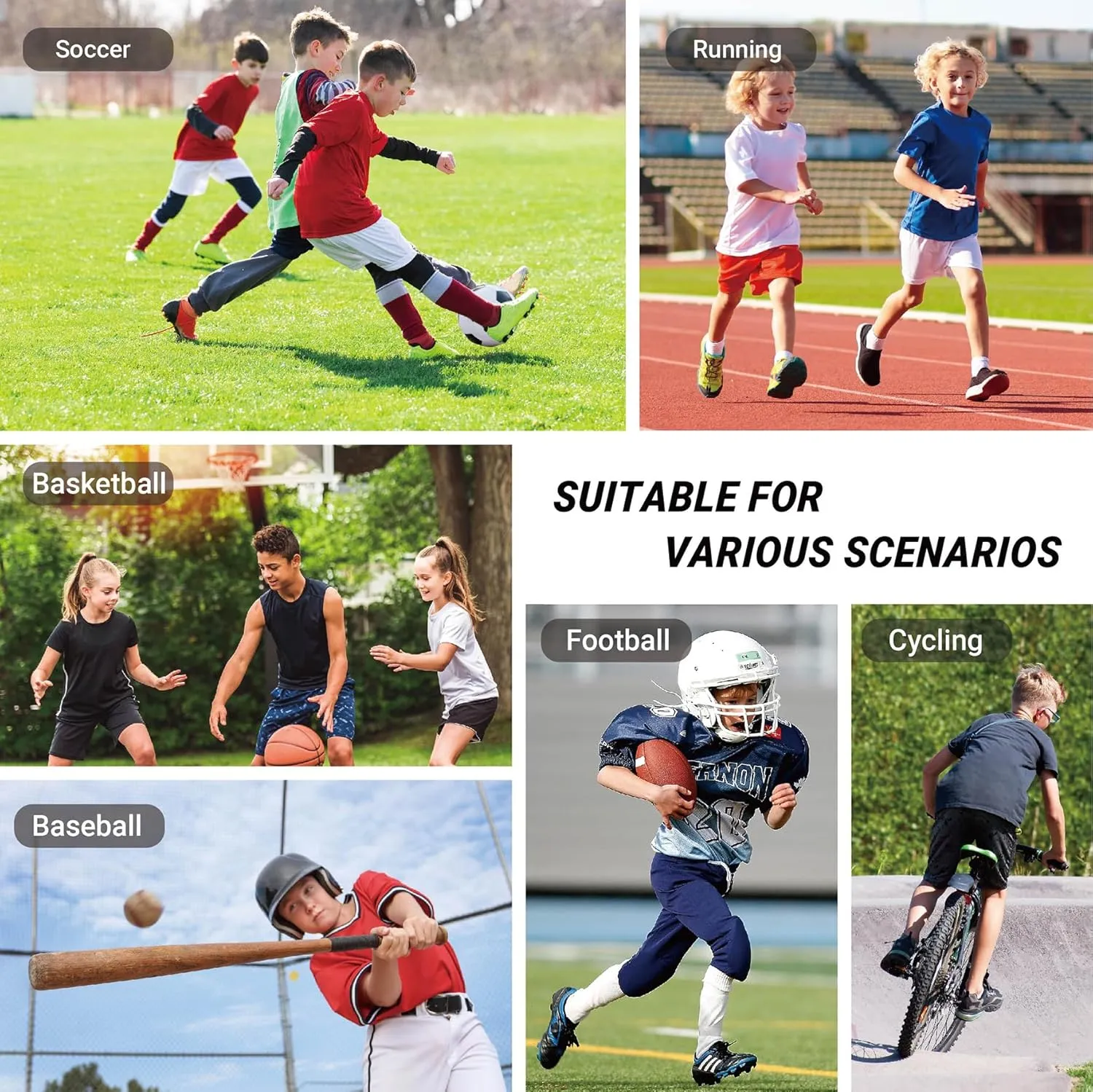 Youth Boy Girls Sleeveless Compression Shirt Kid Athletic Tank Top Quick Dry Basketball Football Undershirt