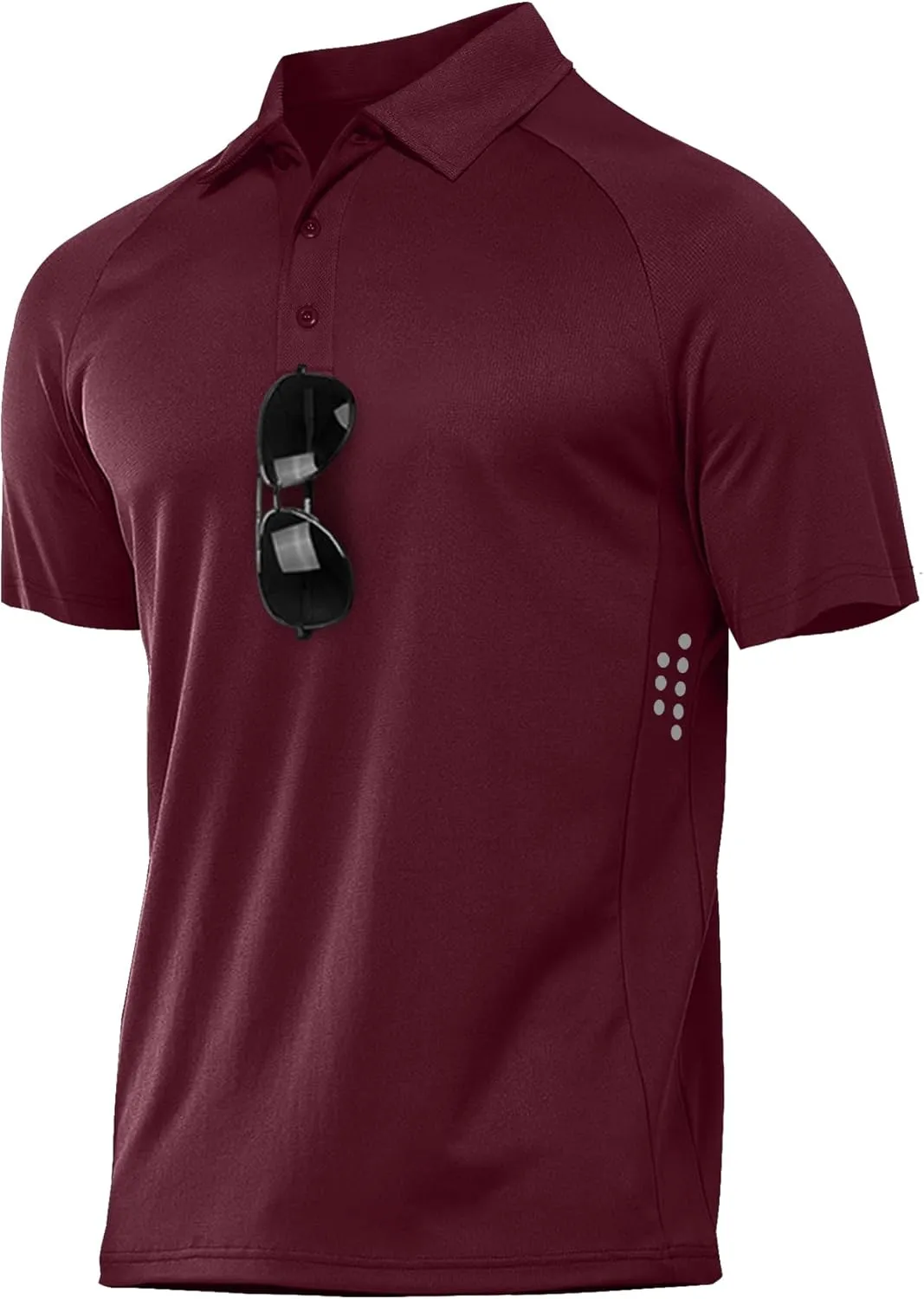 ZITY Mens Athletic Polo Shirts Performance Short Sleeve T-Shirts Golf Sports Hiking Polos